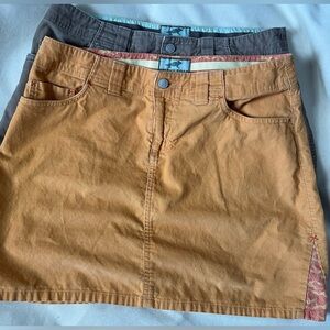 Two Horny Toad (now Toad & Co) mini skirts